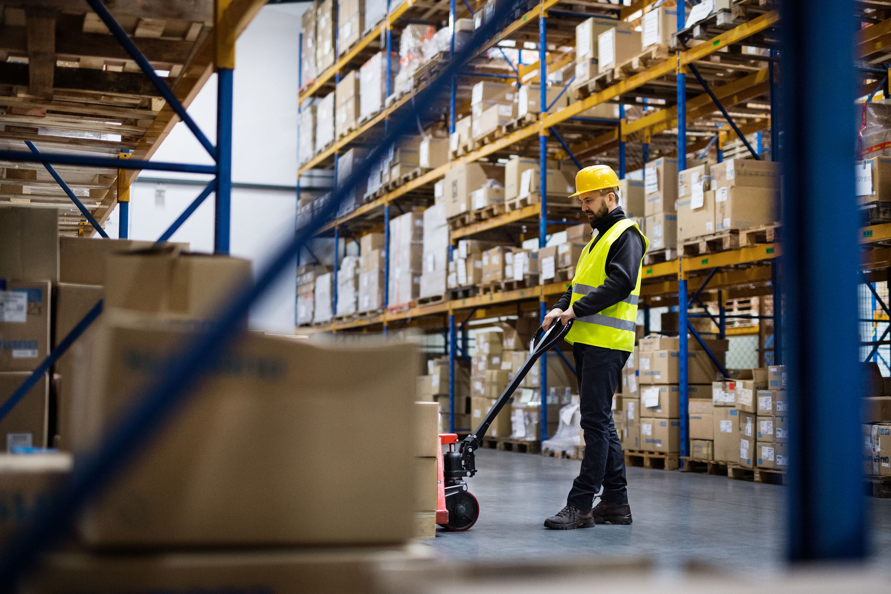 warehouse worker safety